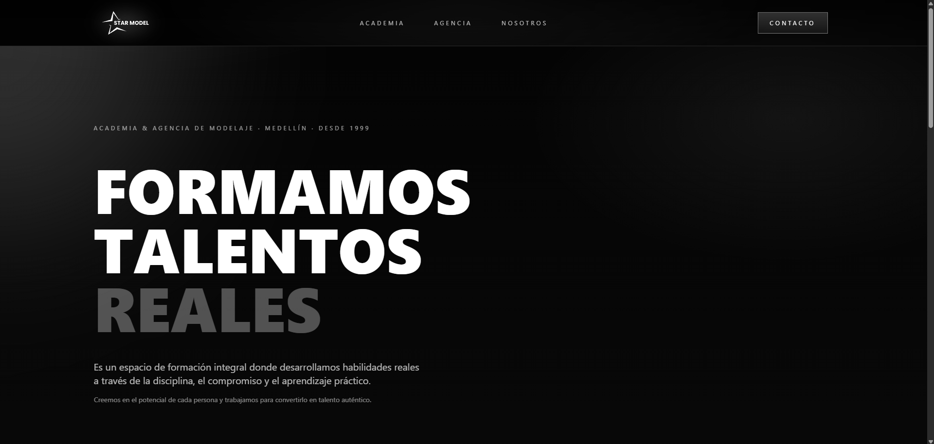 Star Model sitio web